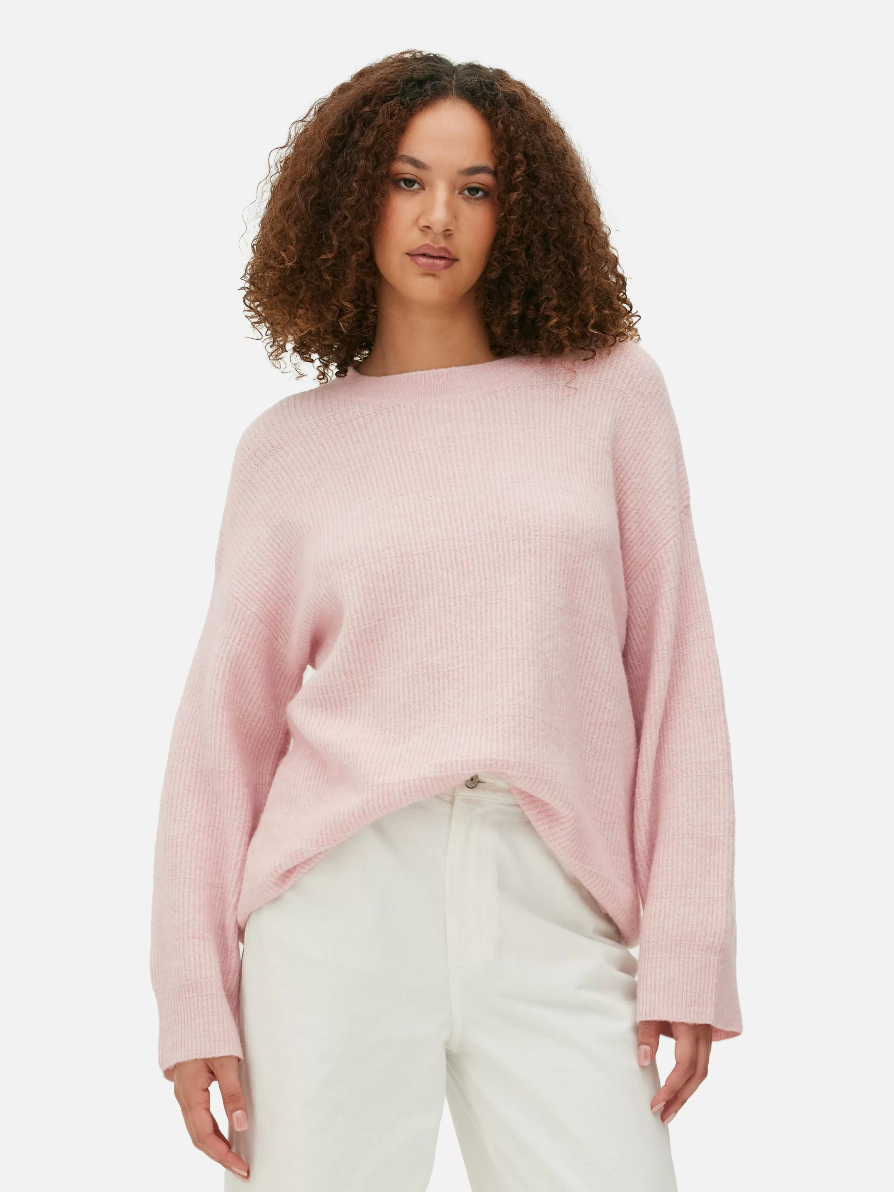 Primark Pullover Und Cardigans | Strickpullover Mit Ärmelbündchen Rosa