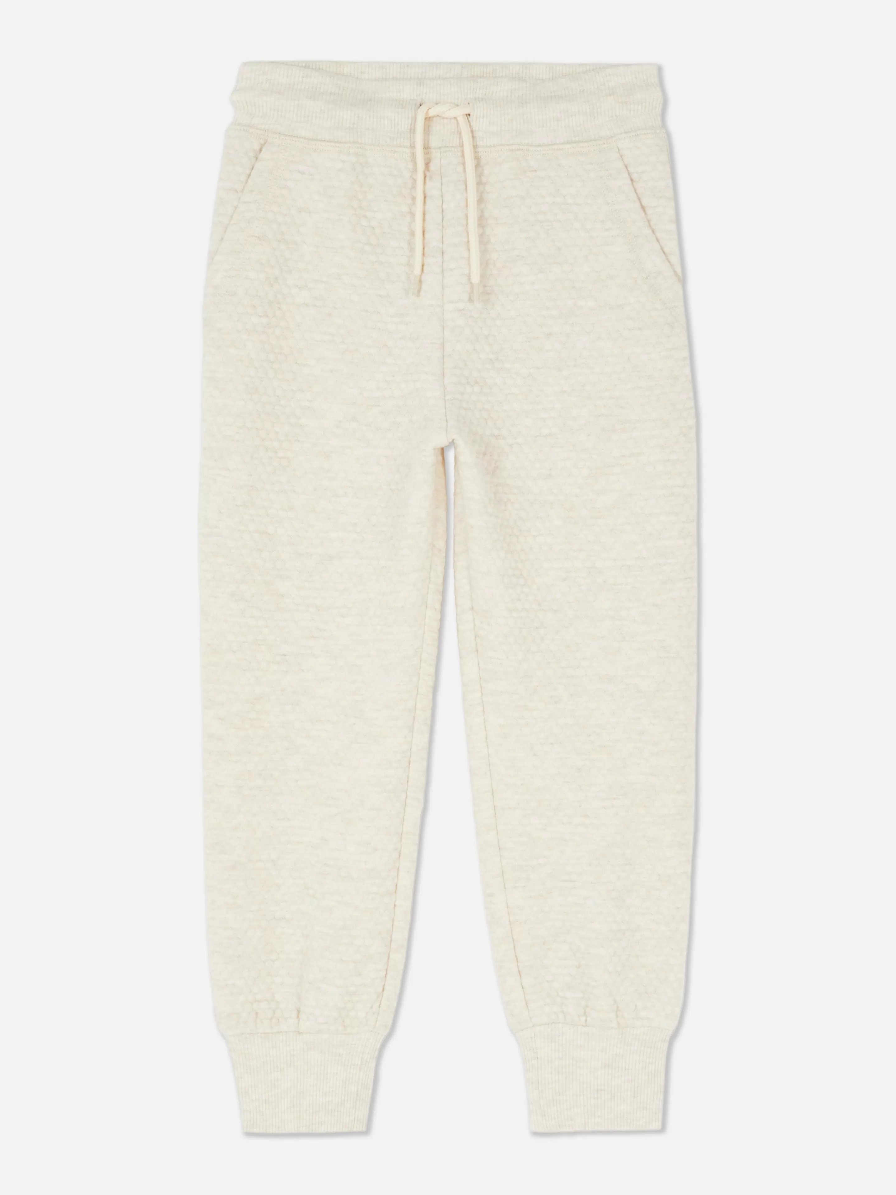 Primark Jogginghosen | Strukturierte Jogginghose Mit Kordelzug Hellbeige