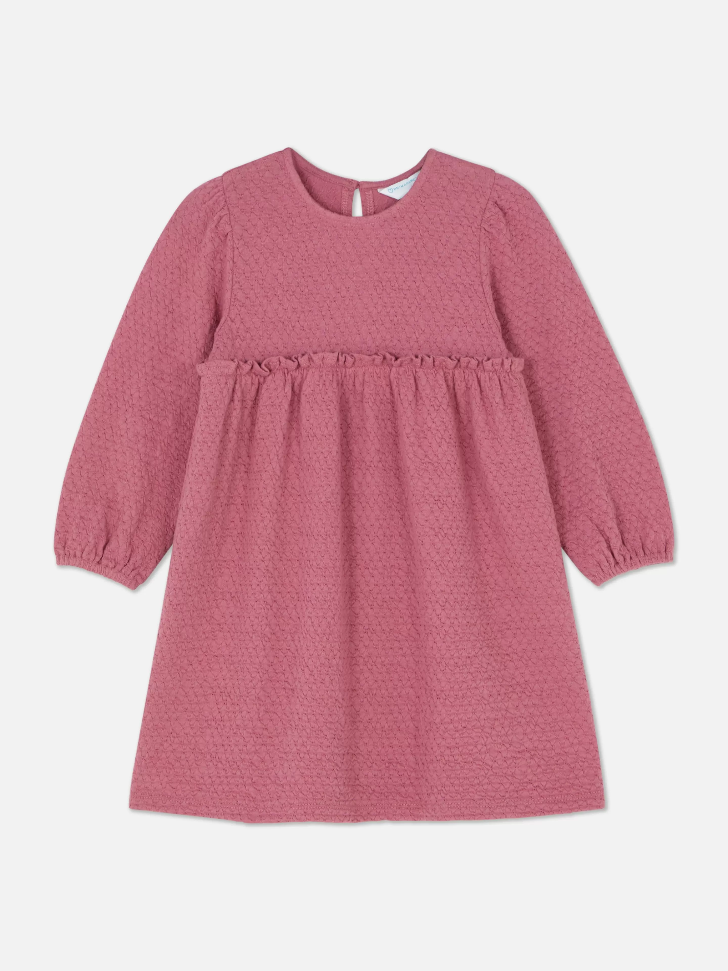 Primark Kleider | Strukturiertes Jerseykleid Rosa