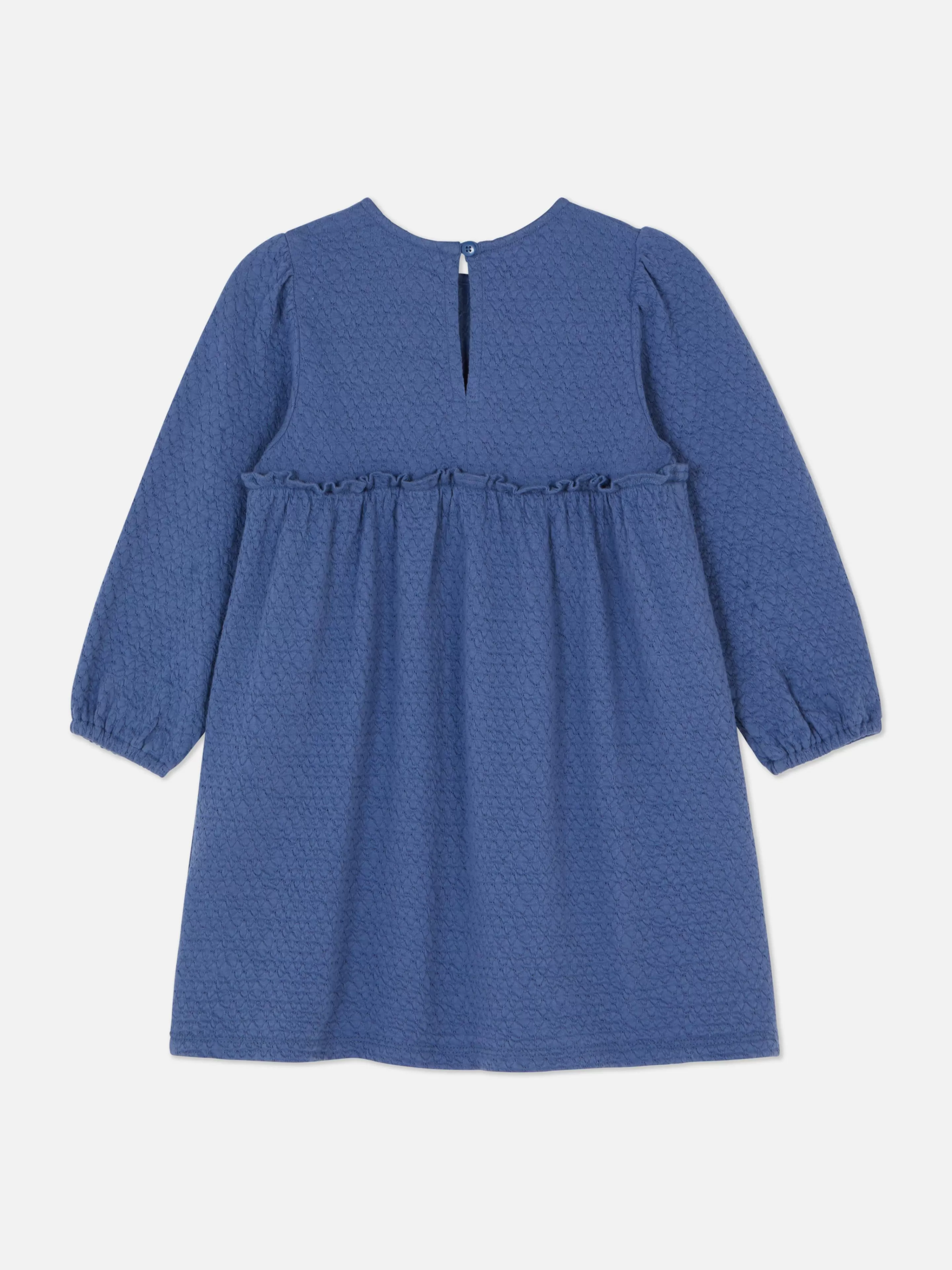 Primark Kleider | Strukturiertes Jerseykleid Blau