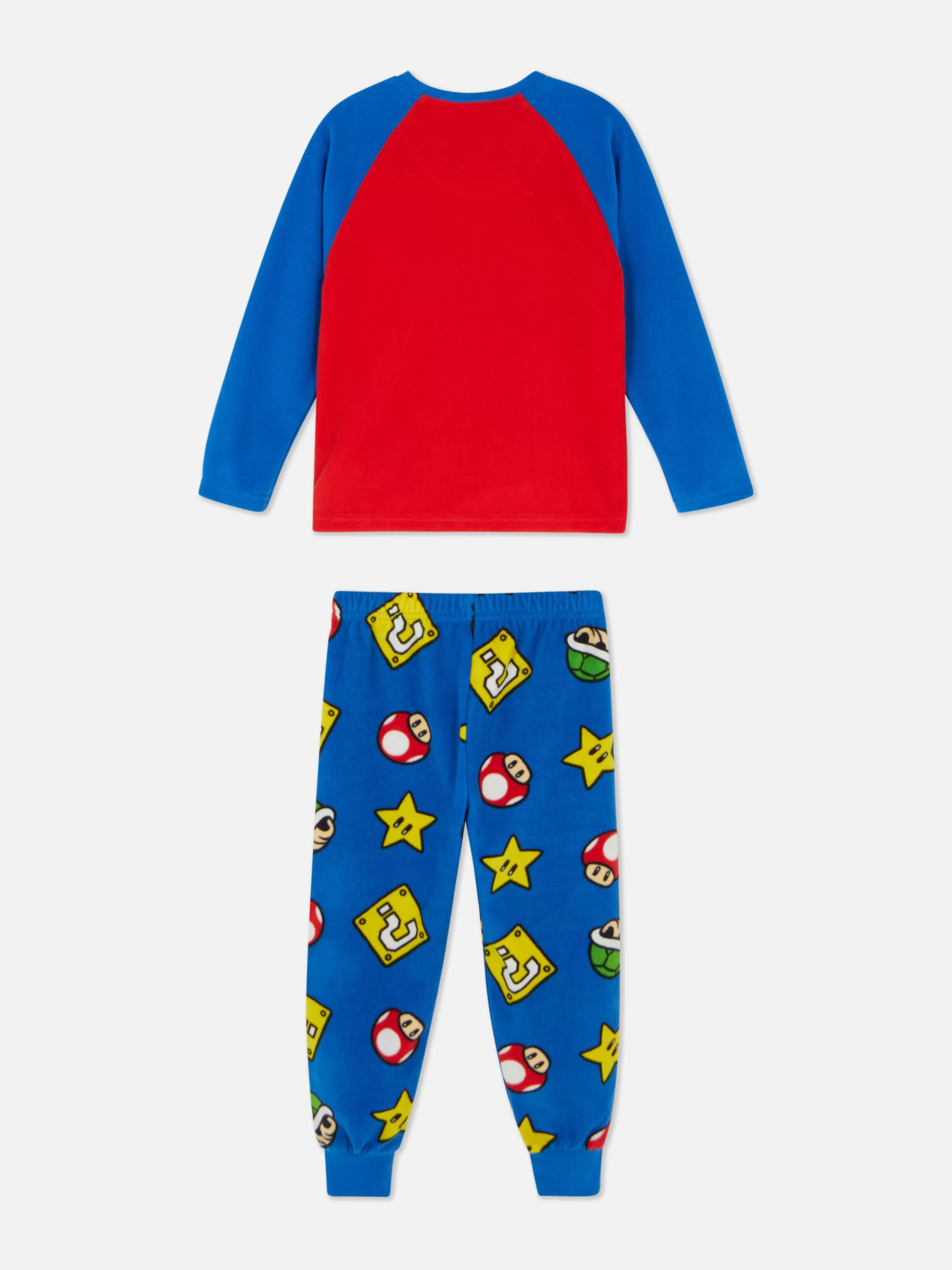 Primark Schlafanzüge Und Nachtwäsche | „Super Mario“ Fleece-Schlafanzug Rot