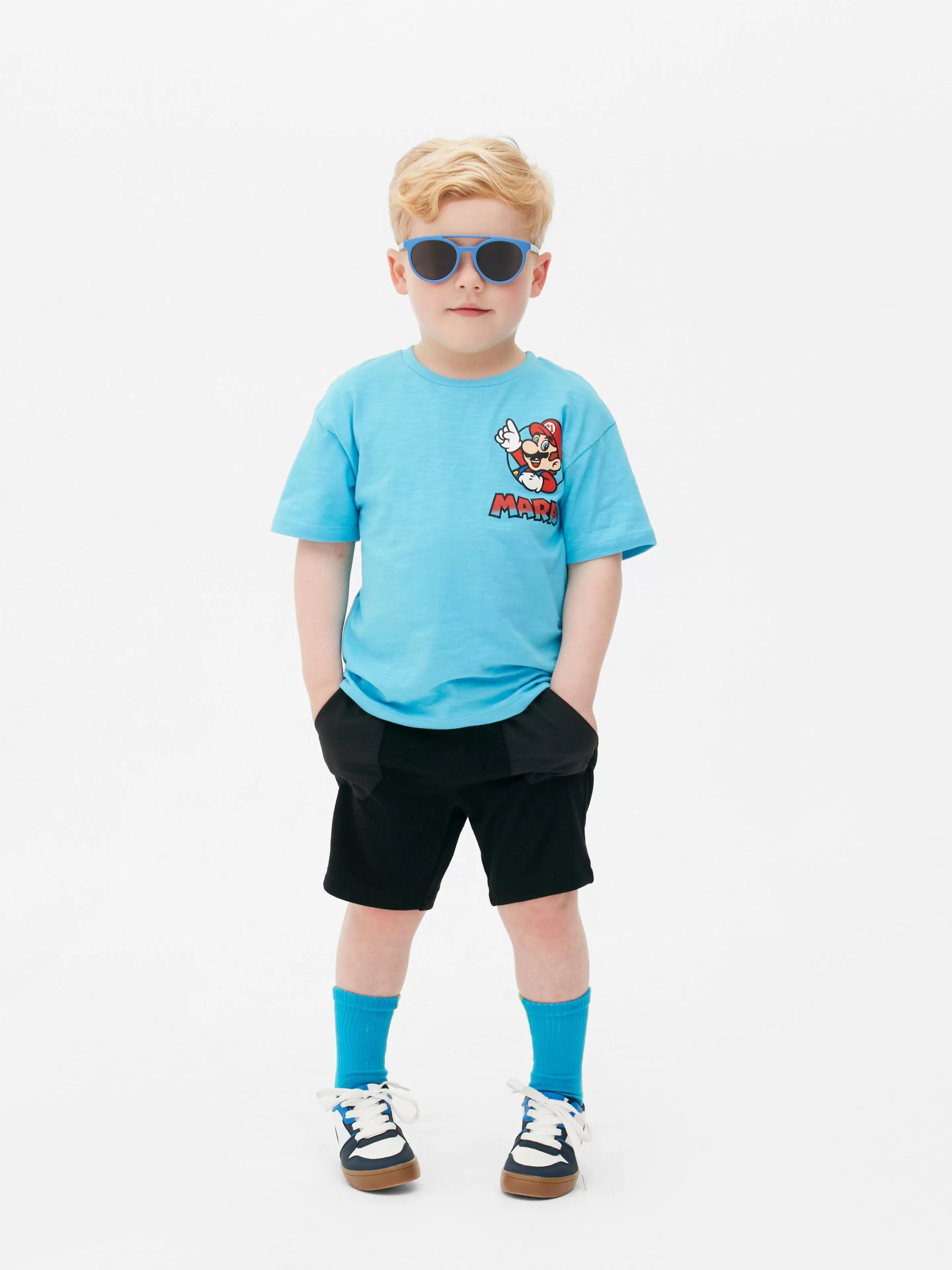 Primark Tops Und T-Shirts | „Super Mario“ T-Shirt Blau