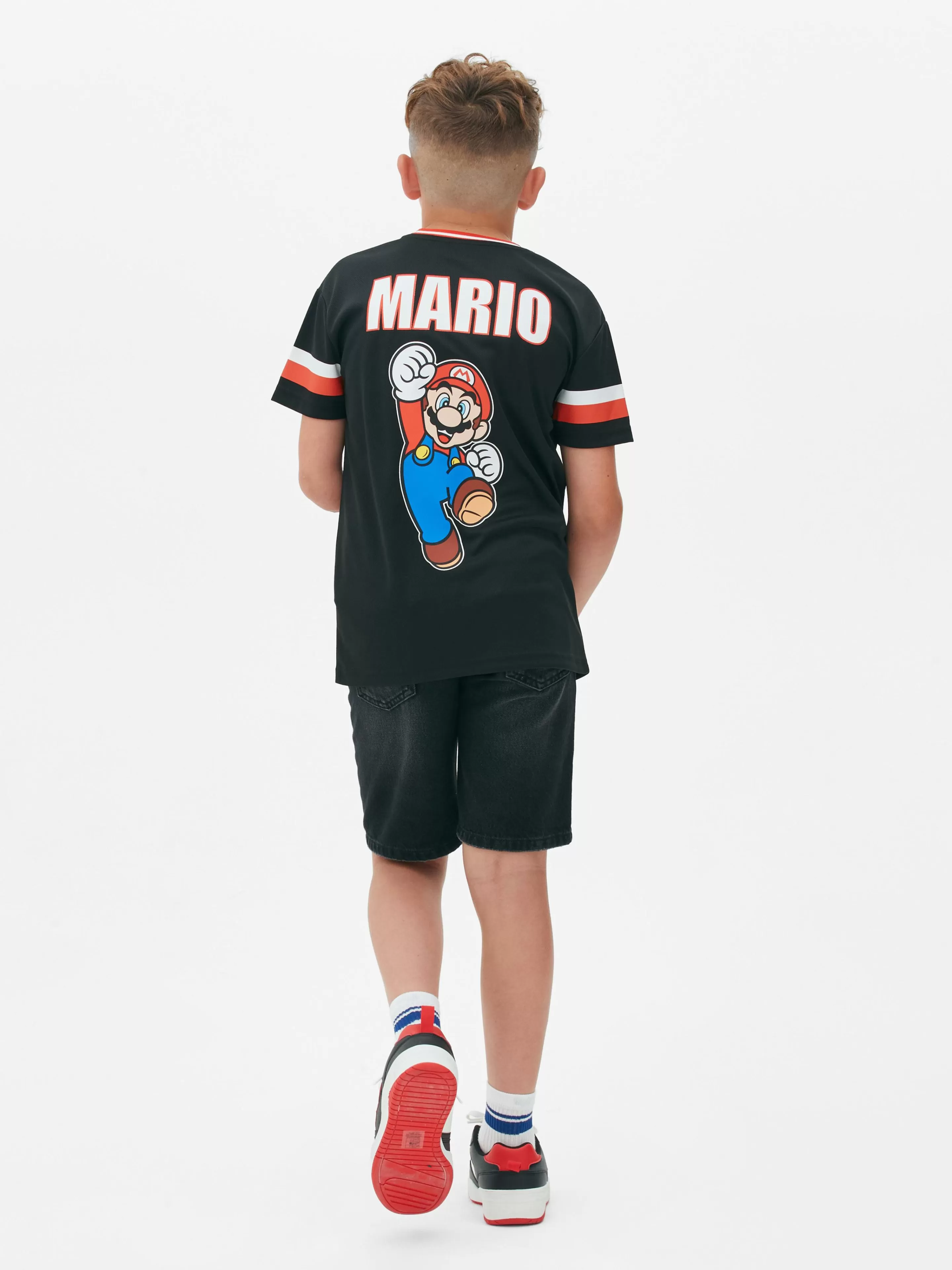 Primark Tops Und T-Shirts | „Super Mario“ T-Shirt Schwarz