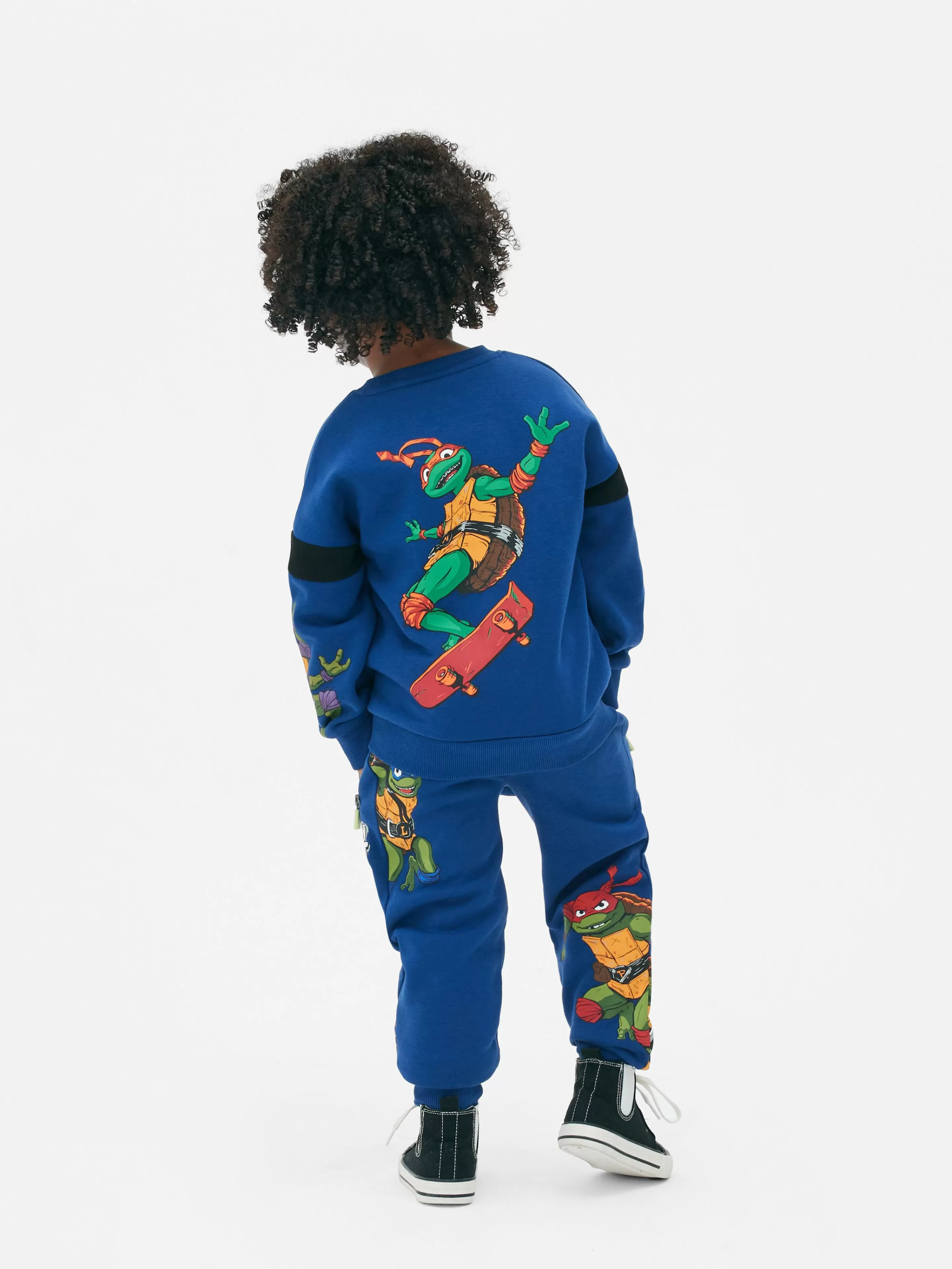 Primark Hoodies Und Sweatshirts | „Teenage Mutant Ninja Turtles“ Rundhals-Sweatshirt Marineblau