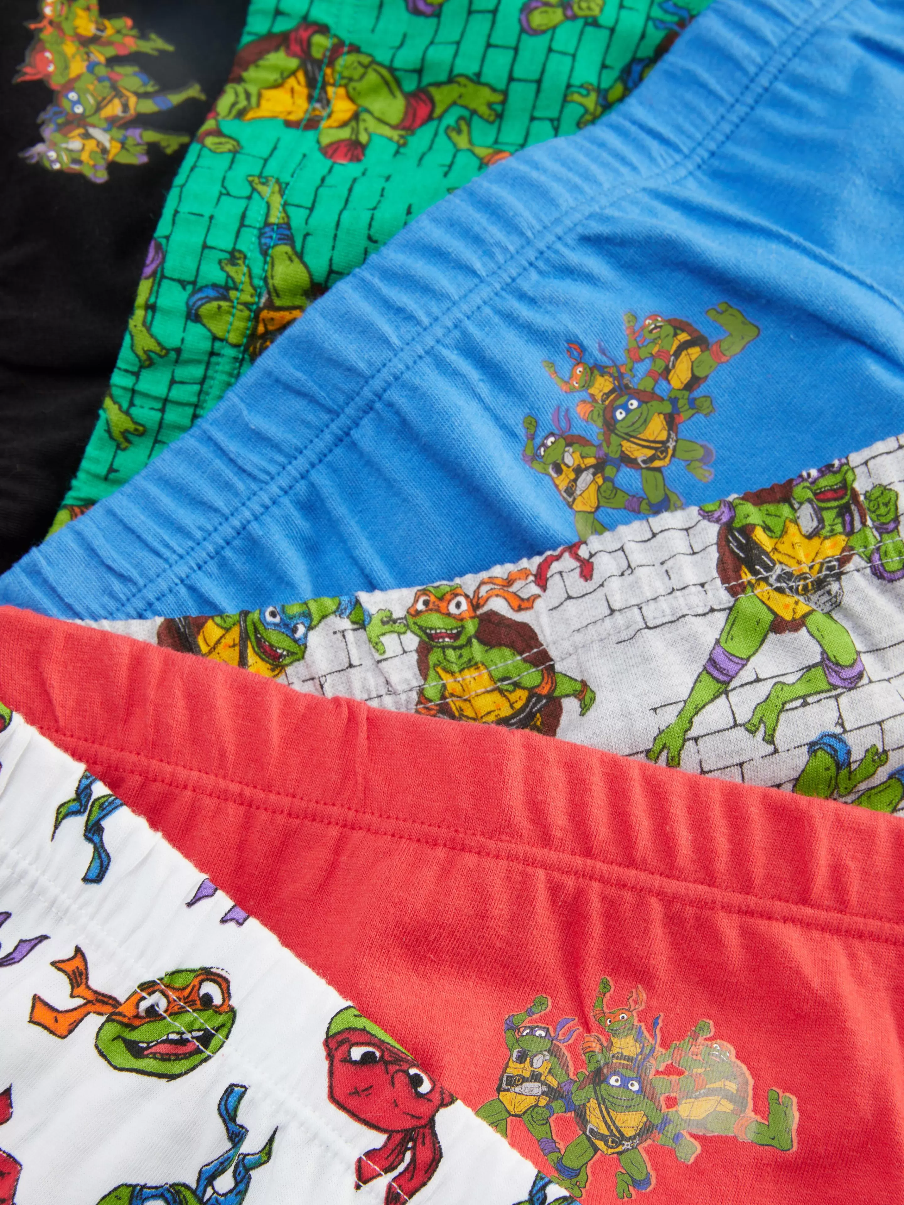 Primark Unterwäsche | „Teenage Mutant Ninja Turtles“ Slips, 6er-Pack Multi