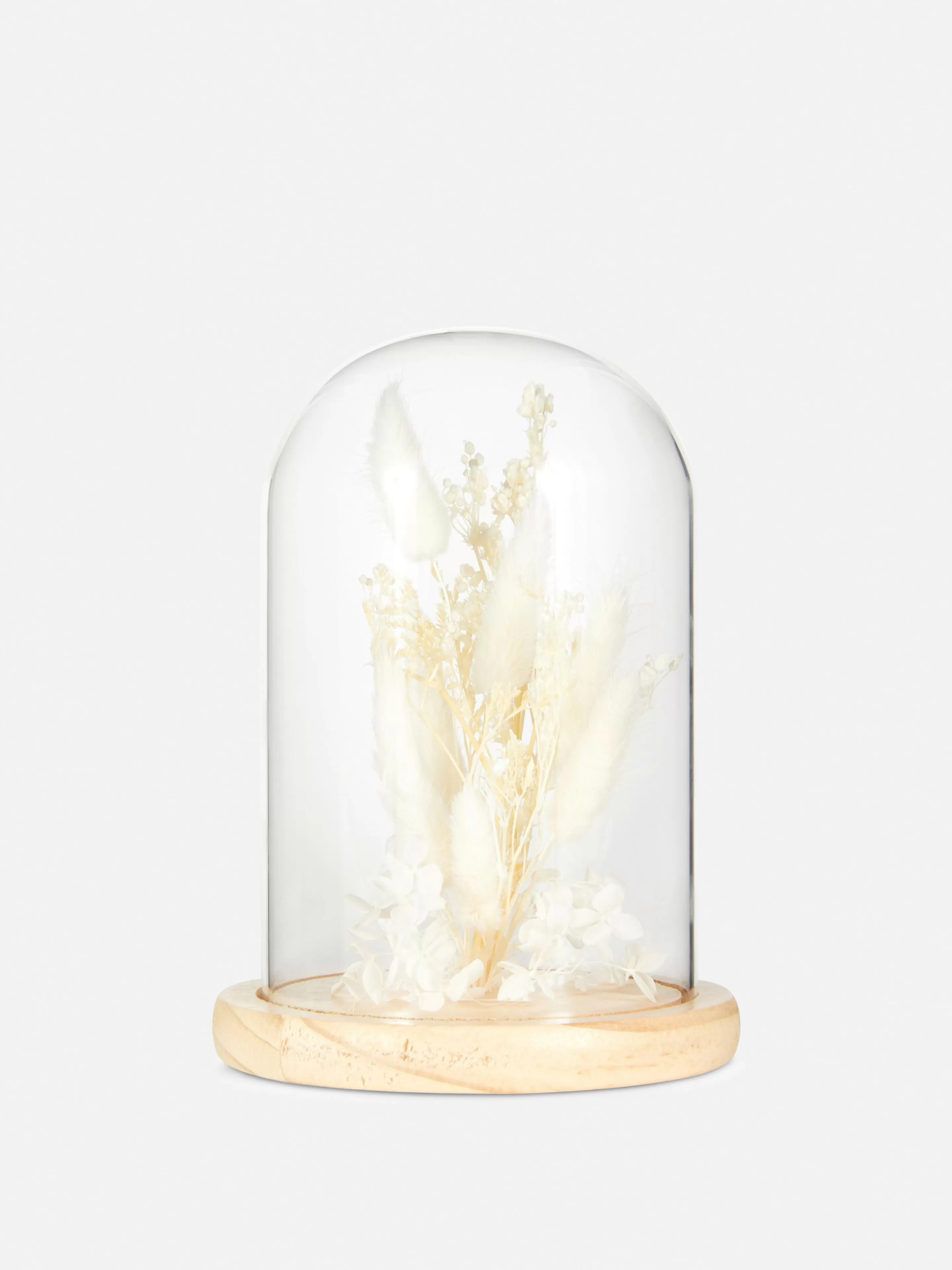 Primark Kunstpflanzen Und -Blumen | Terrarium Mit Trockenblumen Gold