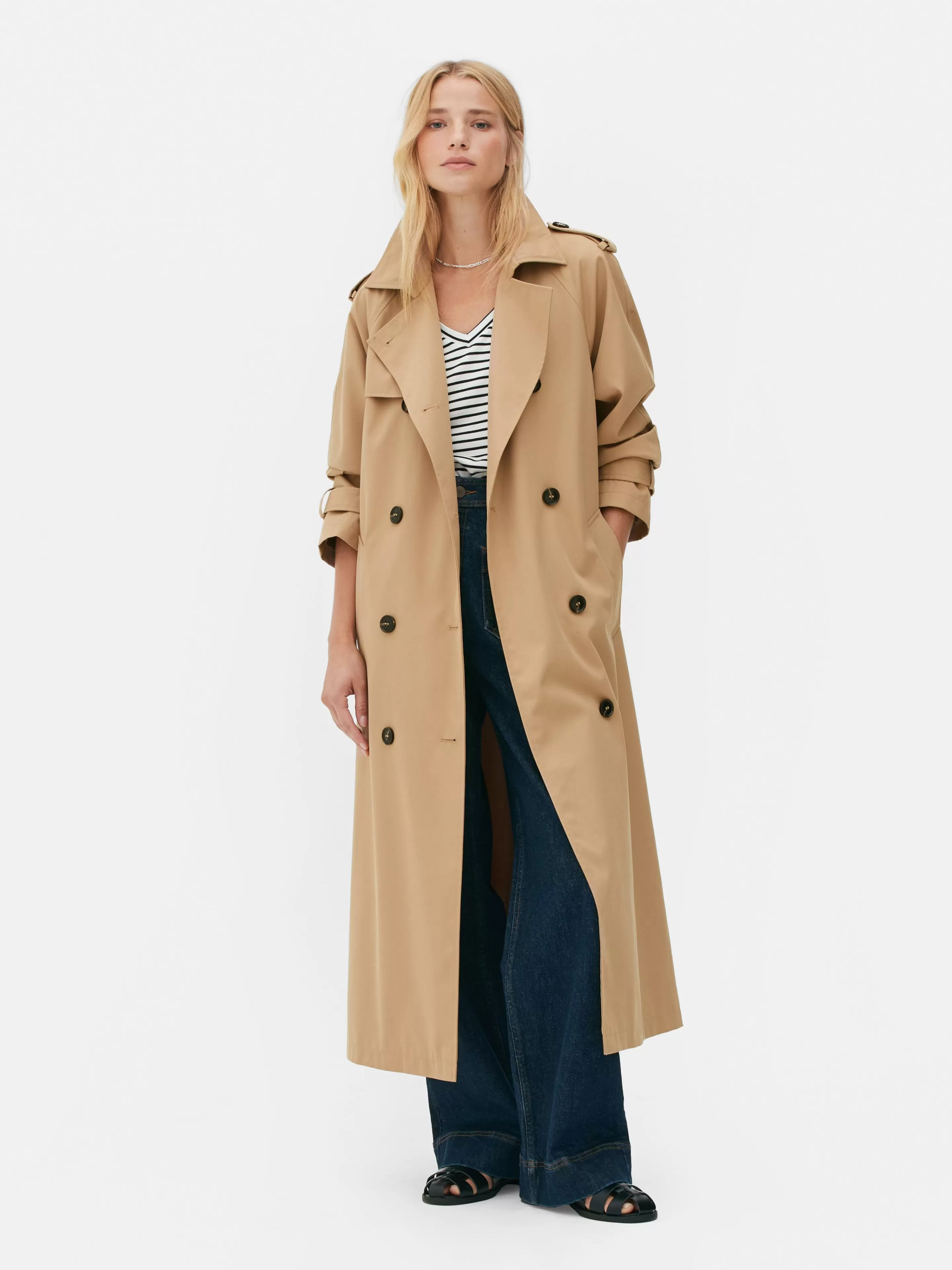 Primark Jacken Und Mäntel | „The Edit“ Trenchcoat Kamelbraun