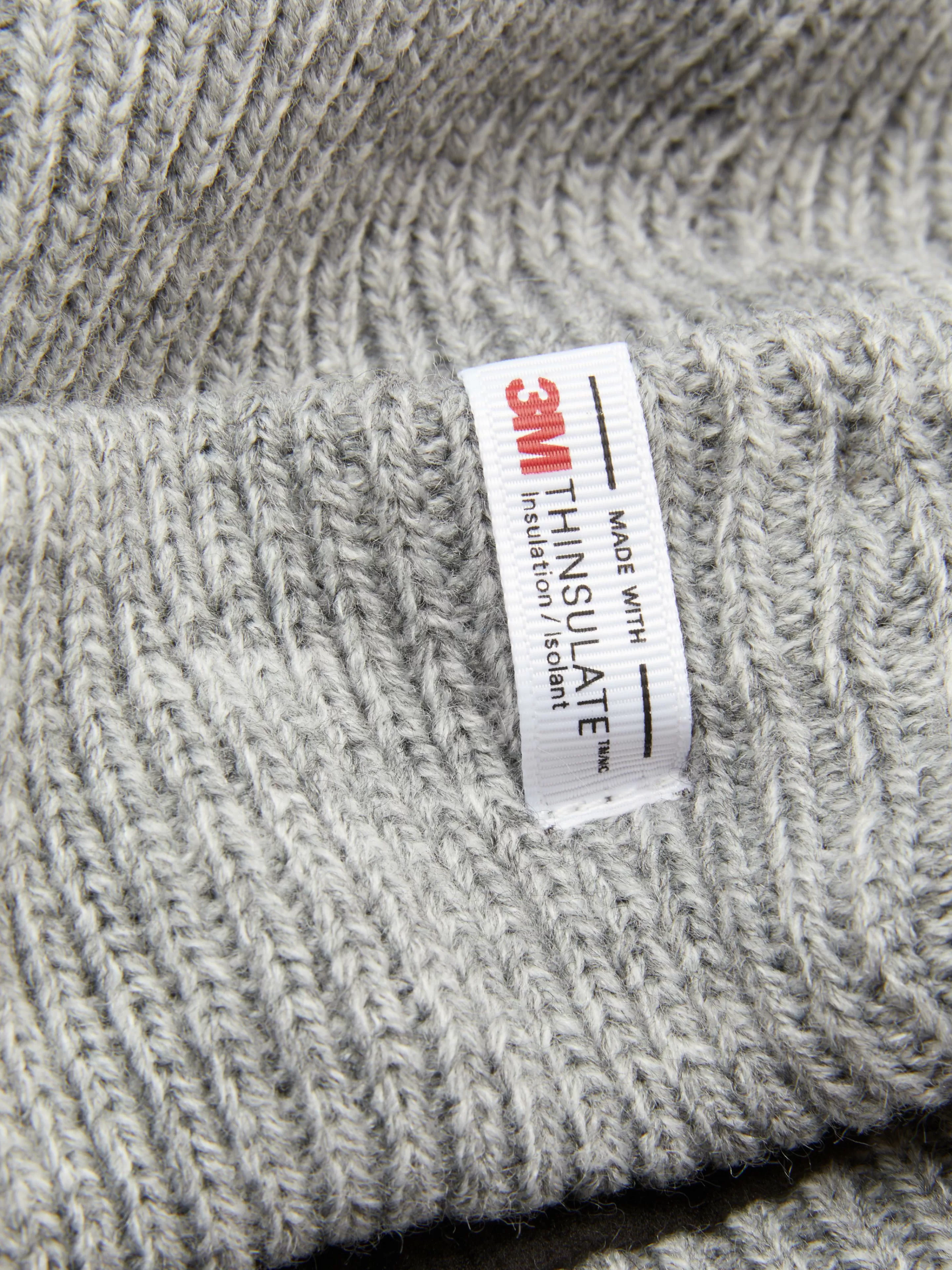 Primark Mützen, Handschuhe Und Schals | Thinsulate-Strickbeanie Grau