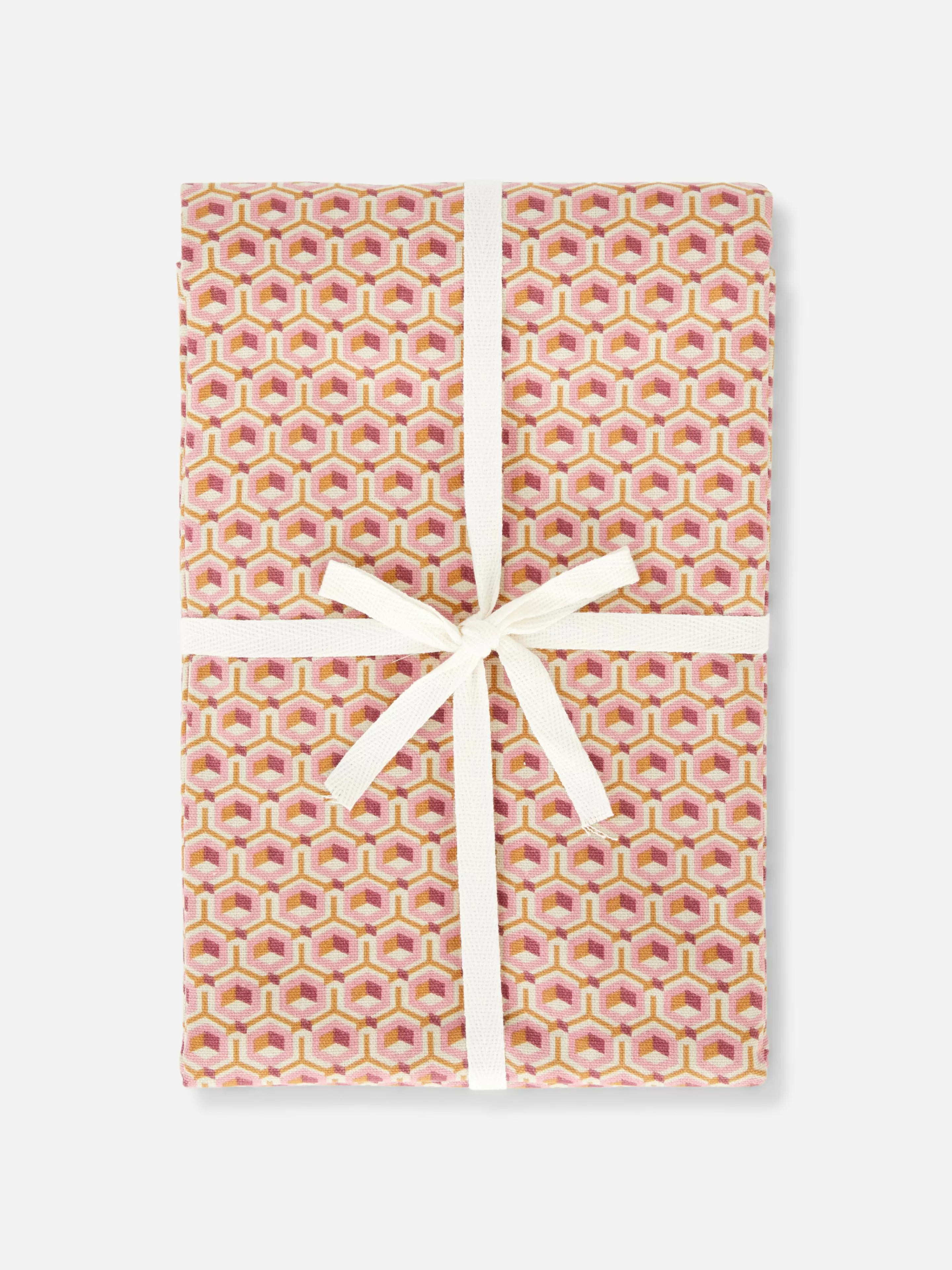 Primark Geschirr | Tischdecke Mit Geometrischem Muster Rosa