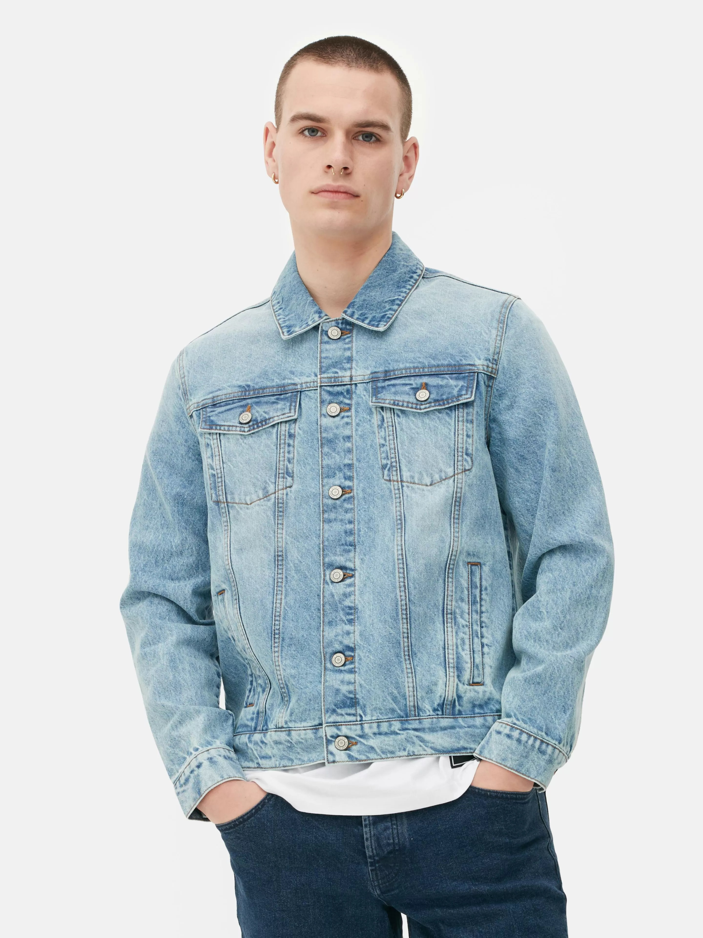 Primark Jacken Und Mäntel | Trucker-Jeansjacke Hellblau