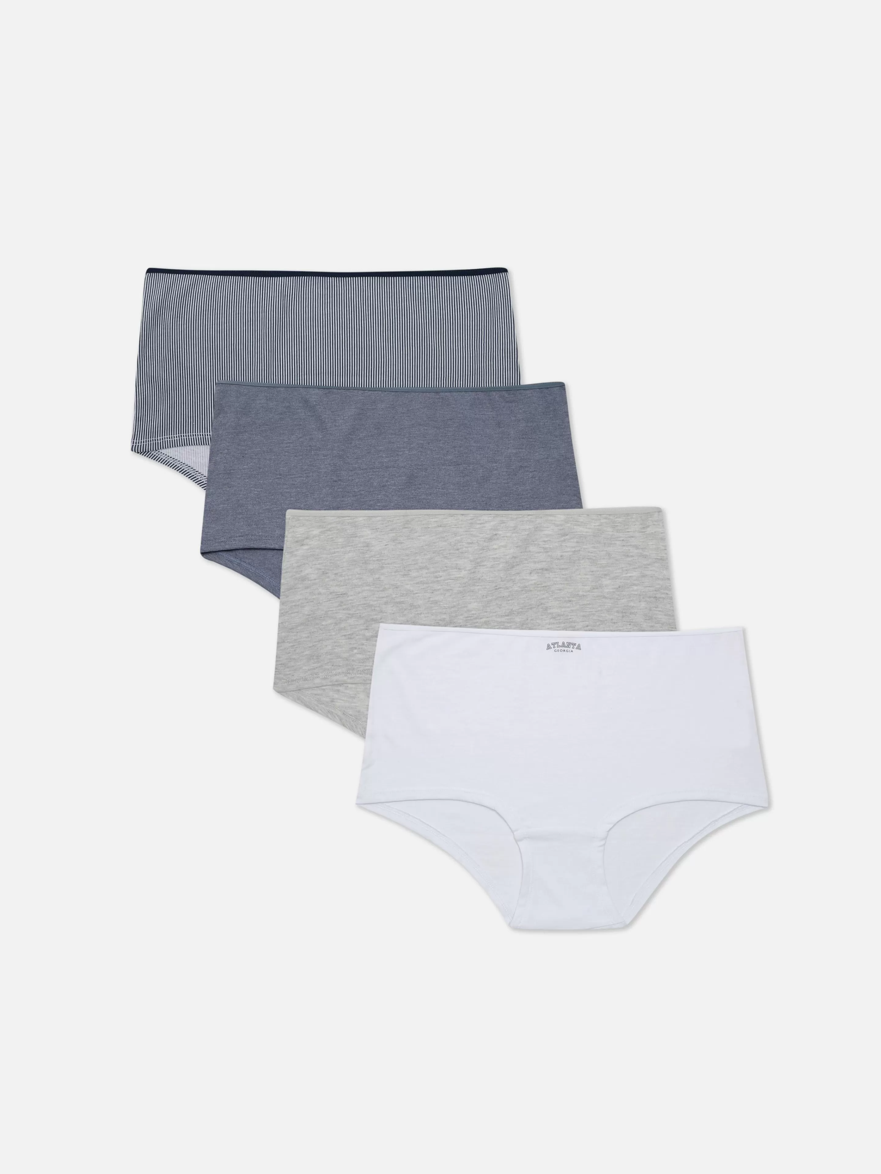 Primark Slips | Verschiedene Shorts Für Jeden Tag, 4er-Pack Hellblau