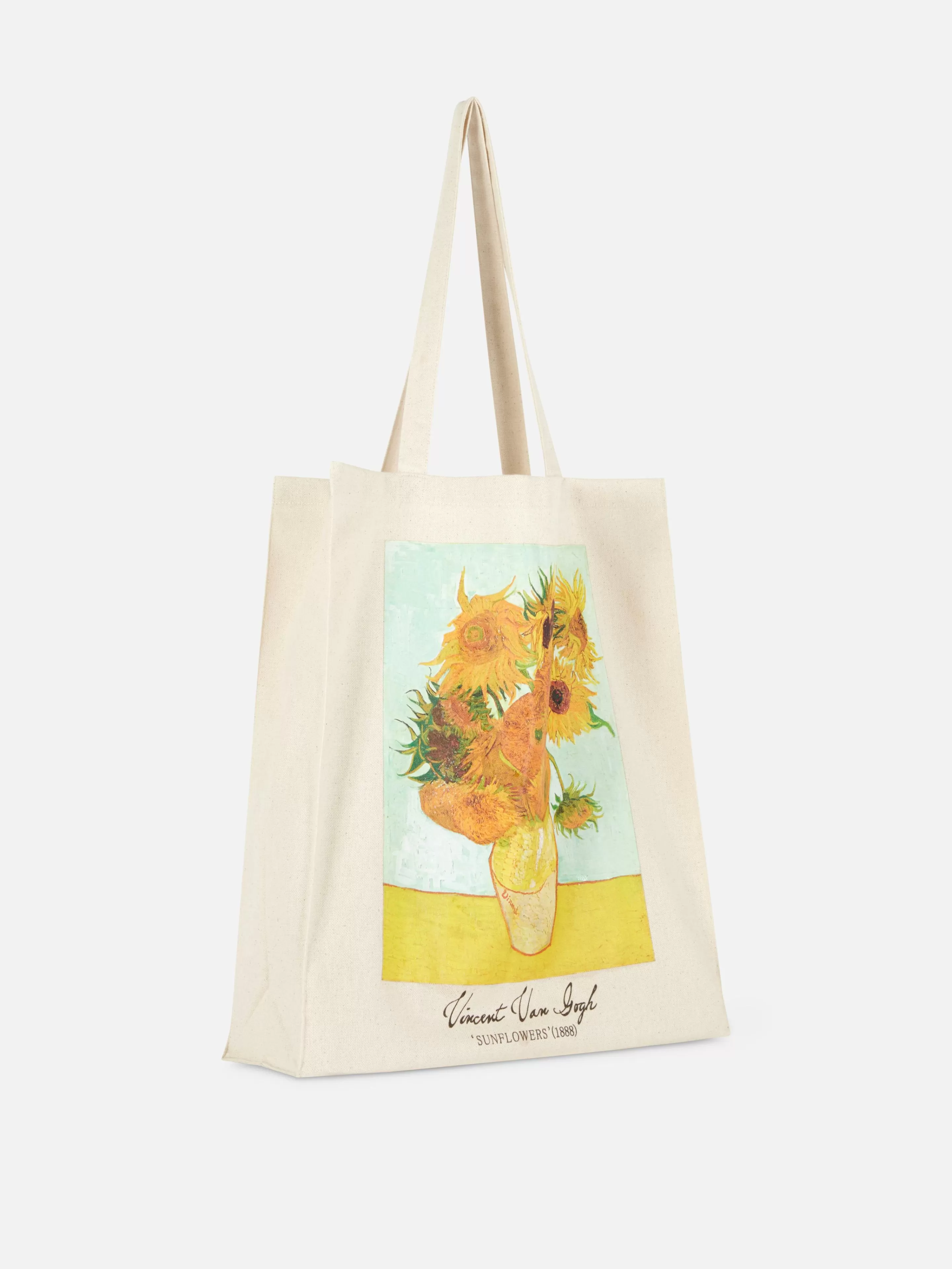 Primark Taschen Und Portemonnaies | „Vincent Van Gogh Sonnenblumen“ Tragetasche Naturfarben