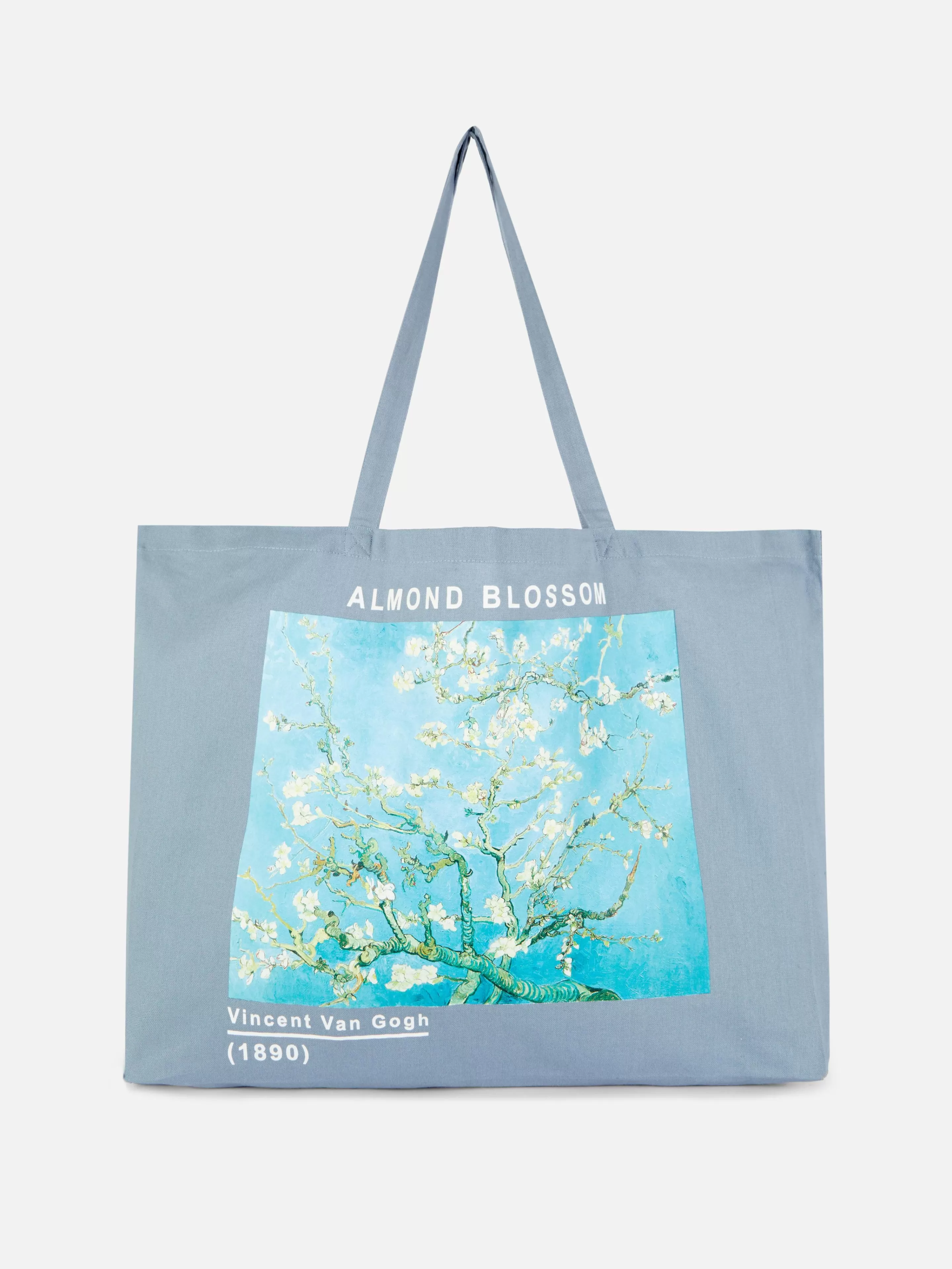 Primark Reiseaccessoires | „Vincent Van Gogh“ XL-Tragetasche Aus Canvas Blau