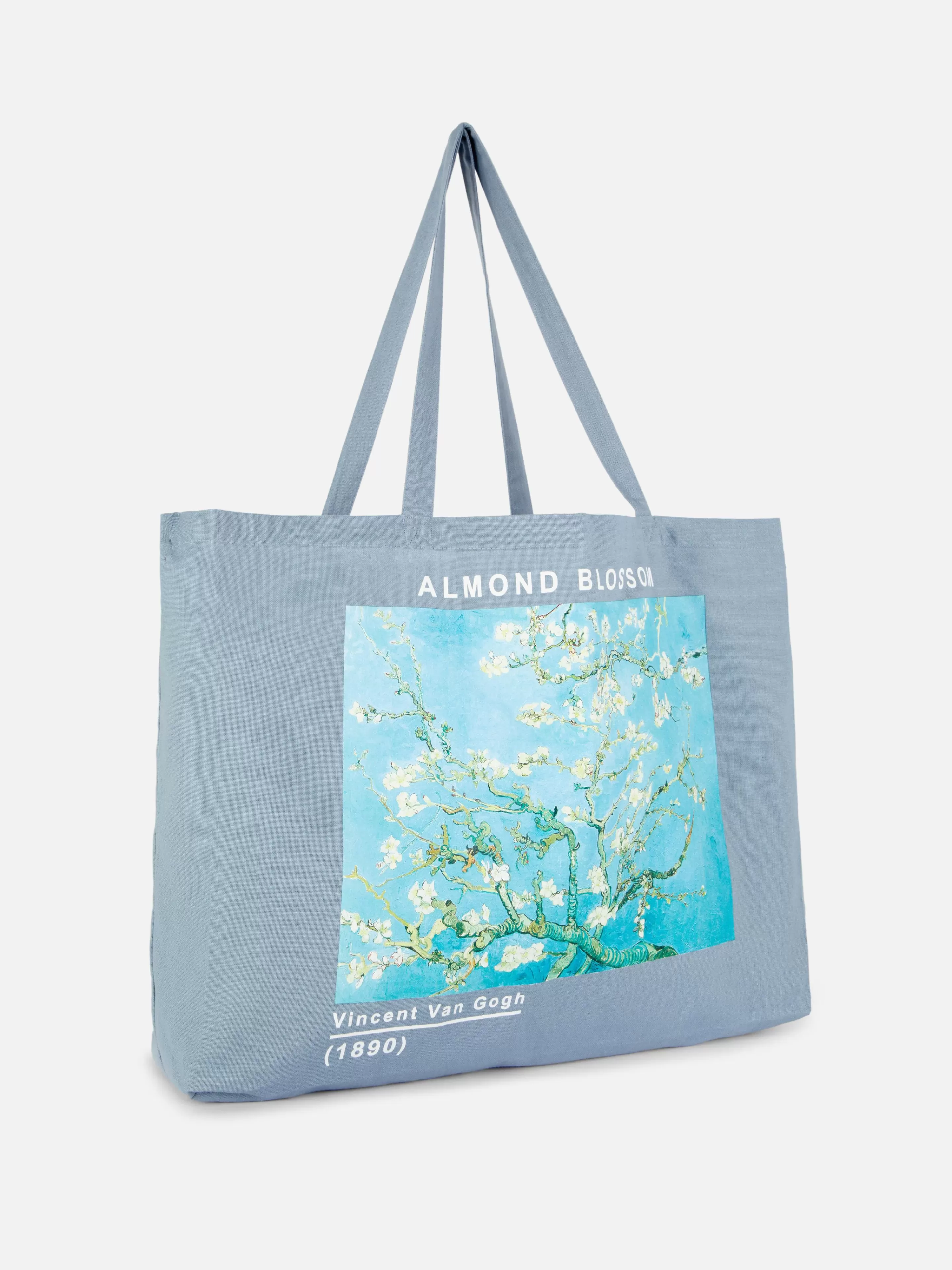 Primark Reiseaccessoires | „Vincent Van Gogh“ XL-Tragetasche Aus Canvas Blau