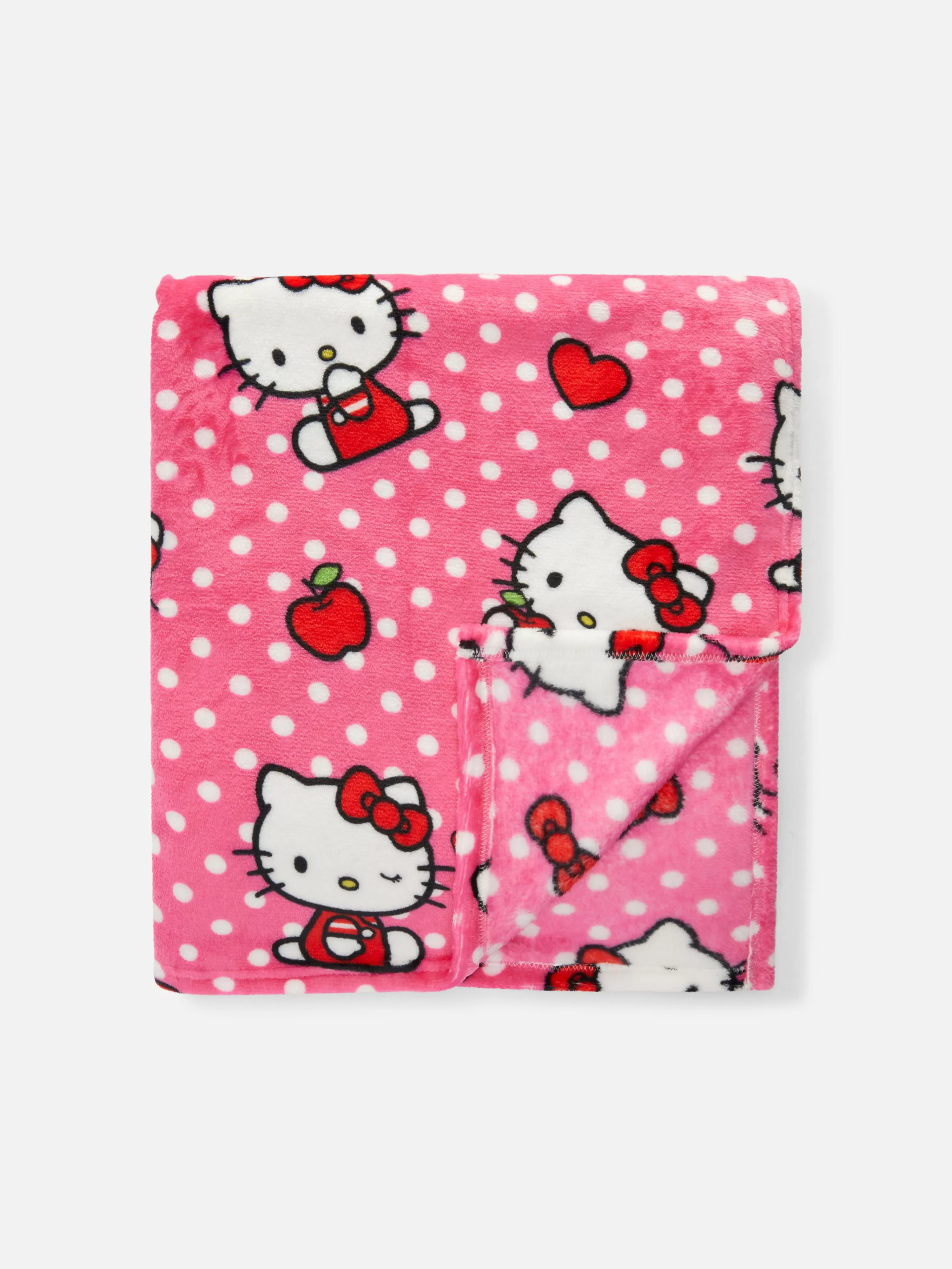 Primark Decken Und Überwurfe | Weicher „Hello Kitty“ Überwurf Rosa