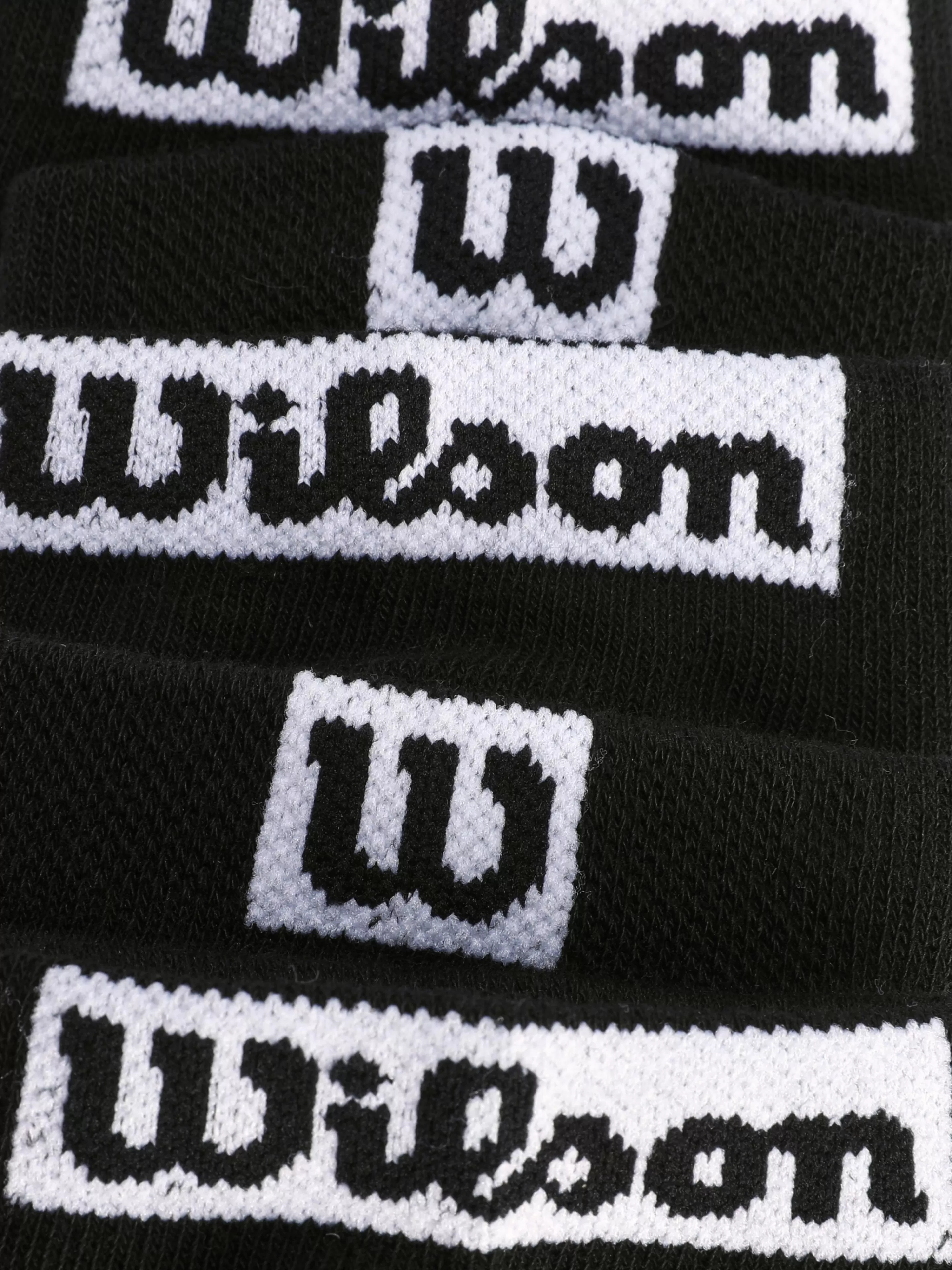 Primark Socken | „Wilson“ Sneakersocken, 5er-Pack Schwarz