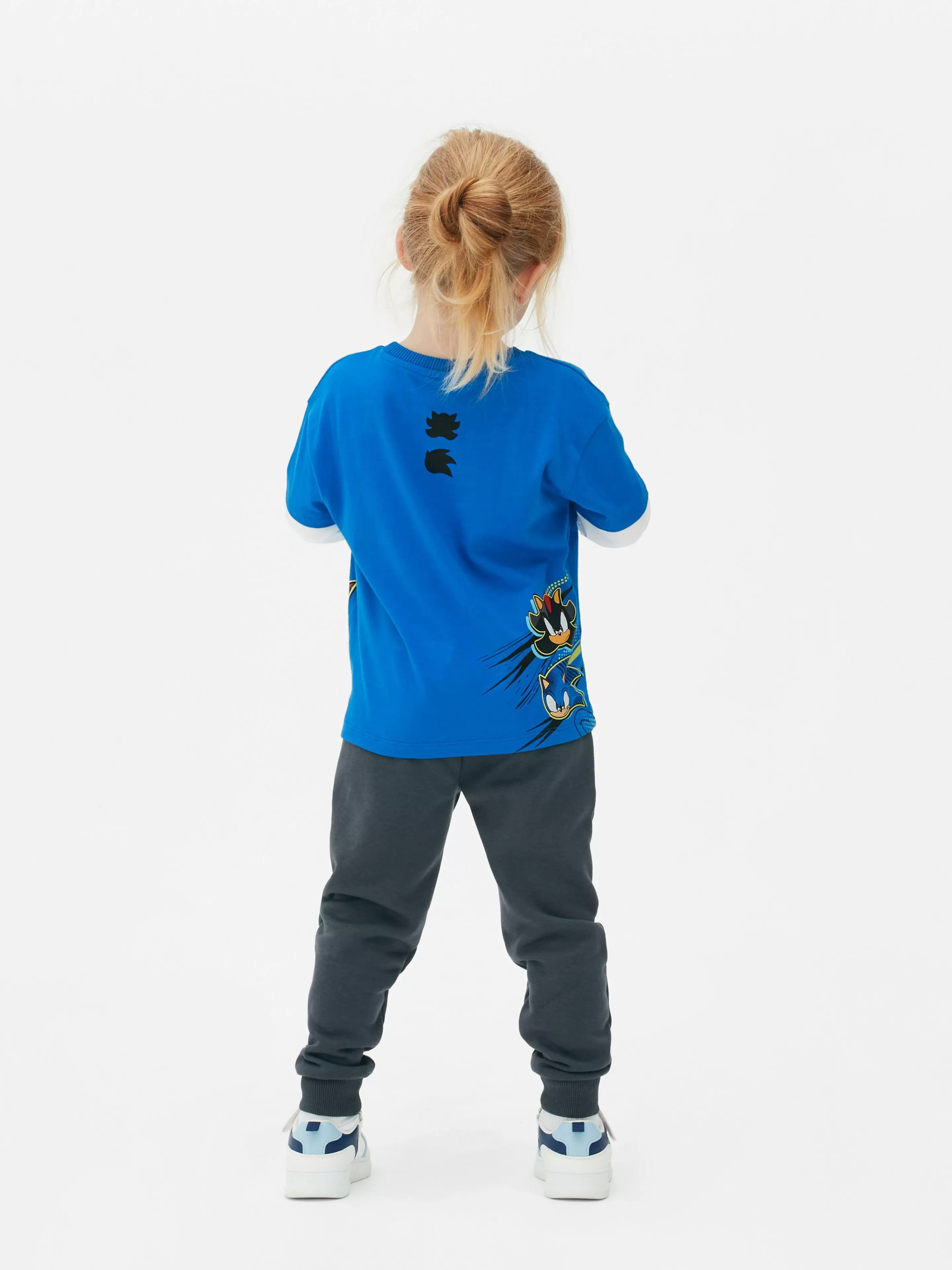 Primark Tops Und T-Shirts | Zweifarbiges „Sonic The Hedgehog“ T-Shirt Blau